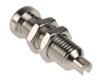 930147000 Hirschmann Test & Measurement Silver Female Banana Socket, 4 mm Connector, Solder Termination, 16A, 60V dc, Nickel