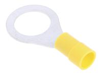 613-9429 RS PRO Insulated Ring Terminal, M12 Stud Size, 4mm² to 6mm² Wire Size, Yellow
