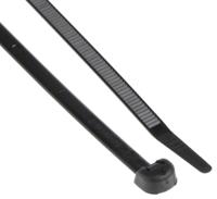 0-320-22 Legrand Cable Tie, 180mm x 4.6 mm, Black Nylon, Pk-100