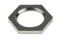 471-1394 RS PRO Silver 316 Stainless Steel Cable Gland Locknut, M20 Thread, IP66, IP67