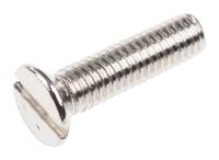 482-9192 RS PRO Slot M3 Countersunk Brass Machine Screws DIN 963 x 12.0mm