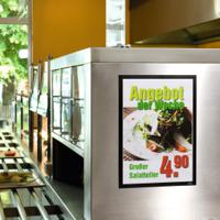 4873-01 Durable DURAFRAME® Black A3 Smooth and rigid Information Frame, 445mm Height, 325mm Width