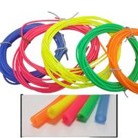 606-351 RS PRO Silicone, Flexible Tube, 2.3mm ID, 5.5mm OD, Blue, Green, Orange, Yellow, Pink, 1m