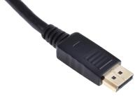182-8553 RS PRO Male DisplayPort to Male DisplayPort, PVC  Cable, 4K @ 60 Hz