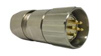 7101-6-16-03d Hummel Industrial Circular Connector, 6 Contacts, Cable, M23 Connector, Plug, Male, IP67, 7101 Series