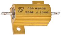 hsa25330rj TE Connectivity, 330Ω 25W Wire Wound Chassis Mount Resistor HSA25330RJ ±5%