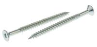 529-179 RS PRO Pozidriv Countersunk Steel Wood Screw, Bright Zinc Plated, No. 10 Thread, 2.1/2in Length