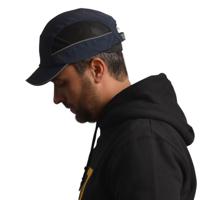 allc02v05 SURFLEX Navy Standard Peak Bump Cap, ABS Protective Material