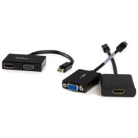 mdp2hdvga StarTech.com 2 port Mini DisplayPort to HDMI, VGA Adapter, 150mm Length - 1920 x 1200 Maximum Resolution