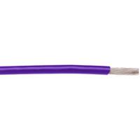 5875-vi005 Alpha Wire Hook-up Wire TEFLON Series Purple 0.33 mm² Hook Up Wire, 22 AWG, 19/0.16 mm, 30m, PTFE Insulation, 5875 VI005