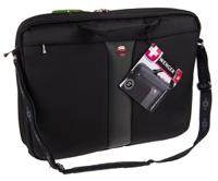 600654 Wenger Legacy 17in  Laptop Briefcase, Black