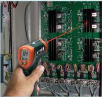 42510a Extech 42510A Mini IR Thermometer, -50°C Min, +650°C Max, ±1 Accuracy, °C and °F Measurements