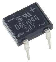 dbl104g Taiwan Semiconductor Bridge Rectifier, 1A, 400V, 4-Pin