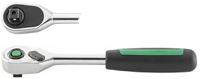 12111020 STAHLWILLE 3/8 in Square Ratchet with Ratchet Handle, 193 mm Overall