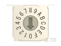 mrssh4dc16smgwtr TE Connectivity 16 Way Surface Mount DIP Switch 16P, Screwdriver Actuator