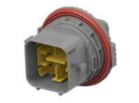 1-2445860-2 TE Connectivity, DEUTSCH NTSEAL Automotive Connector Grey Cable Mount 36 Way