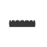 524232-e ERNI Voltron Series Straight PCB PCB Header, 2 Contact(s), 6.2 mm Pitch, 1 Row, Shrouded