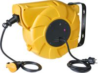 1241221 brennenstuhl 12m 1 Socket Type E - French Cable Reel Cassette Reel, 230 V, IP44