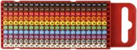 561-01100-wic1-0-9-pa66-special HellermannTyton WIC1 Snap On Cable Markers, assorted colours, Pre-printed "0 → 9", 2 → 2.8mm Cable,
