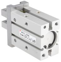 mhz2-25dn SMC 2 Finger Double Action Pneumatic Gripper, MHZ2-25DN, Parallel Gripping Type