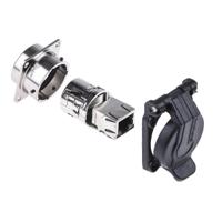 rjf21nscc Amphenol Socapex RJF Series Female RJ45 Connector, Panel Mount, Cat5e 1 Port 8 -Way