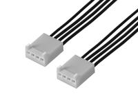 2177961043 Molex 4 Way Female KK 254 to 4 Way Female KK 254 Wire to Board Cable, 600mm