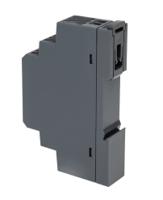 ddr-15g-24 MEAN WELL DDR-15 DC-DC Converter, 24V dc/ 630mA Output, 15W, DIN Rail Mount, +85°C Max Temp -40°C Min Temp