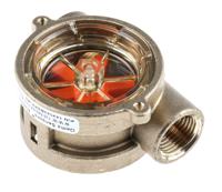 142542bspp Gems Sensors RFI Series RotorFlow Flow Indicator for Liquid, 15 L/min Min, 75 L/min Max