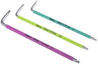 05022669001 Wera 9 piece L Shape Metric Hex Key Set, 1 x 1.5x90 mm, 1 x 2.0x101 mm, 1 x 2.5x112 mm, 1 x 3.0x123 mm, 1 x 4.0x137 mm,
