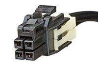 45130-0401 Molex 4 Way Female Nano-Fit to 4 Way Female Nano-Fit Wire to Board Cable, 150mm