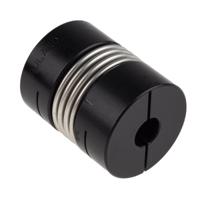 mbc33-10-10-a Ruland Bellows Coupling, 33mm Outside Diameter, 10mm Bore, 42.9mm Length Coupler