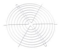 04013-2-4039 ebm-papst Steel Plastic Coated Finger Guard for 143mm Fans, 162mm Hole Spacing
