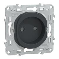 s340033 Socket White Male Socket, Flush Mount
