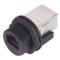 wprj-ftcat5e L-Com WPRJ Series Single-Port RJ45 Ethernet Coupler, Cat5e, Shielded