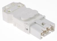 9193230530 Wieland GST15i3 Series Mini Connector, 3-Pole, Male, Cable Mount, 16A, IP20