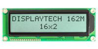162m-fc-bc-3lp Displaytech 162M FC BC-3LP 162M Alphanumeric LCD Display, White on, 2 Rows by 16 Characters, Transflective