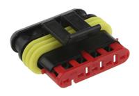 282089-1 TE Connectivity, AMP Superseal 1.5 Connector Housing Socket Cable Mount 5 Way