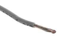 6716-sl005 Alpha Wire Ecogen Ecowire Series Grey 1.3 mm² Hook Up Wire, 16 AWG, 26/0.25 mm, 30m, MPPE Insulation, 6716 SL005