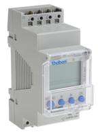 tr612-top3 Theben Digital DIN Rail Time Switch 230 V ac, 2-Channel