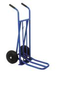 1883 Guitel Hervieu Heavy Load Folding Steel Sack Truck, 250kg Load, 370 x 800mm Load Plate