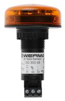 15030068 Werma 150 Series Yellow Buzzer Beacon, 230 V ac, IP65, Panel Mount, 80dB at 1 Metre
