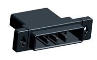 1-1747535-4 TE Connectivity, Dynamic 4000 Male Connector Housing, 6.35mm Pitch, 4 Way, 1 Row