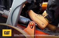 p708215 CAT Holton Honey Steel Toe Capped Men's Safety Boots, UK 7, EU 41