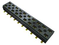 clt-112-02-f-d-be-a-k-tr Samtec CLT Series Vertical Surface Mount PCB Socket, 12-Contact, 2-Row, 2mm Pitch, Press-In Termination