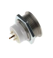 48m-510n ITW Switches 48M Series Push Button Switch, Momentary, Panel Mount, 19.43mm Cutout, SPST, Clear LED, 48V dc, IP67