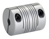 132-151 RS PRO Beam Coupling, 25.4mm Outside Diameter, 6mm Bore, 31.8mm Length Flexible Beam Coupling