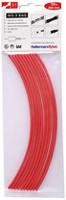 308-30311-his-3-bag-31-po-x-rd HellermannTyton Heat Shrink Tubing, Red 3.2mm Sleeve Dia. x 200mm Length 3:1 Ratio, HIS-3 BAG Series