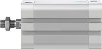 adn-40-50-a-p-a Festo Pneumatic Cylinder - 536296 40 mm Bore, 50 mm ADN Series, Double Acting Acting