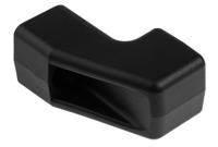 37701 Elesa Black Aluminium Handle 78 mm Height, 38mm Width, 324mm Length