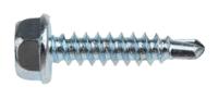 546-5812 RS PRO Bright Zinc Plated Steel Self Drilling Screw M4.2 x 19mm Long